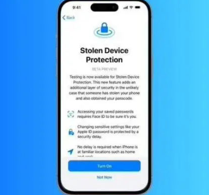 天等苹果授权维修店分享被盗设备保护功能开启方法 