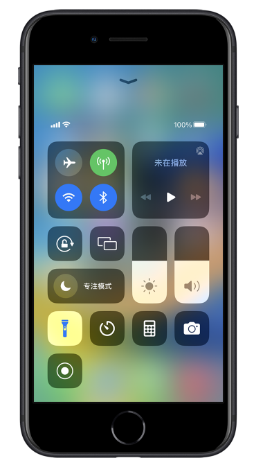 天等苹果14维修分享苹果iPhone 14 Pro手电筒开启方法 